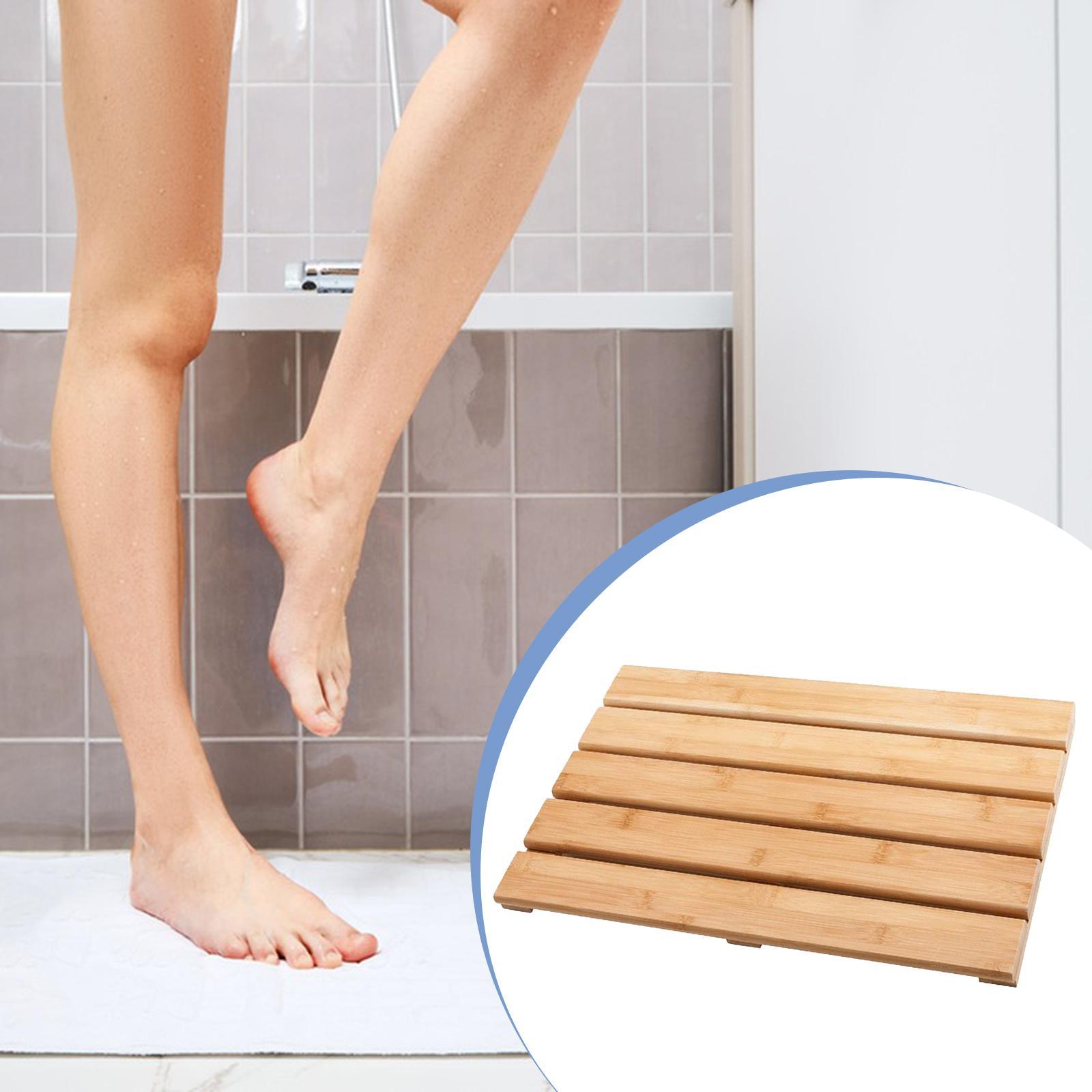 Bamboo Bath Mat Stylish Heavy  - Bamboo Bath Mat recension och pris