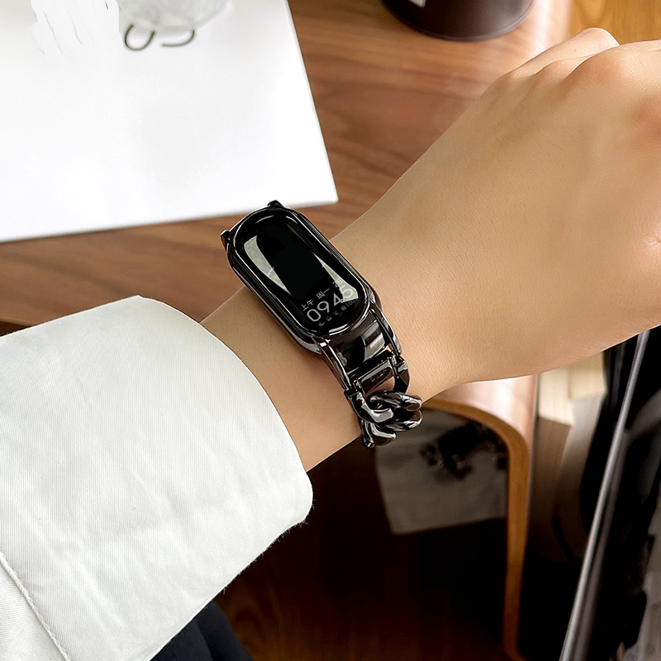 Metal Strap For Xiaomi Mi Band - Health Wellness Bracelet recension och pris